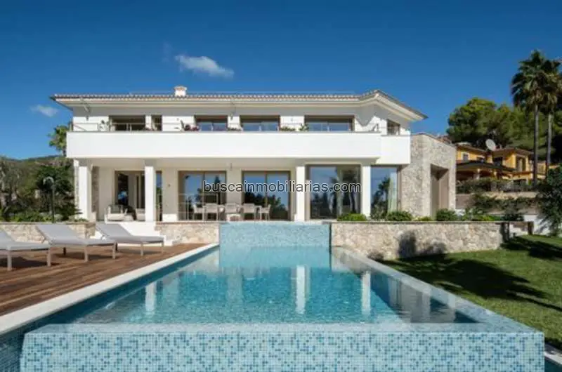 Villa de Lujo en Bendinat Mallorca Vistas al Mar Piscina Infinity