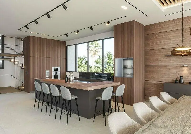 Villa de Lujo en Nueva Andalucia: Moderna, 1000m2, Piscina, Seguridad 24h