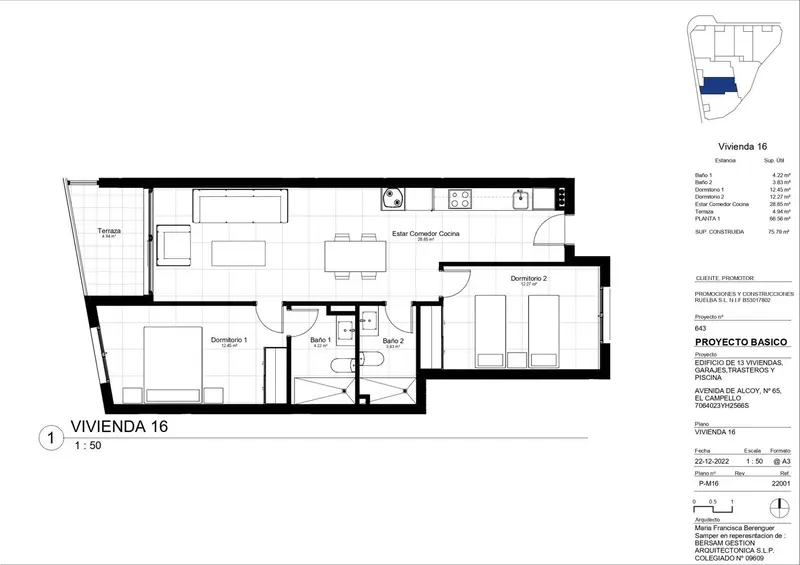 Venta Piso Piscina El Campello 2 Dormitorios 2 Baños