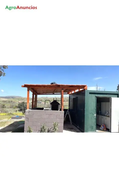 Finca Recreo Avila Agua Corriente Vallada Barbacoa Cocina