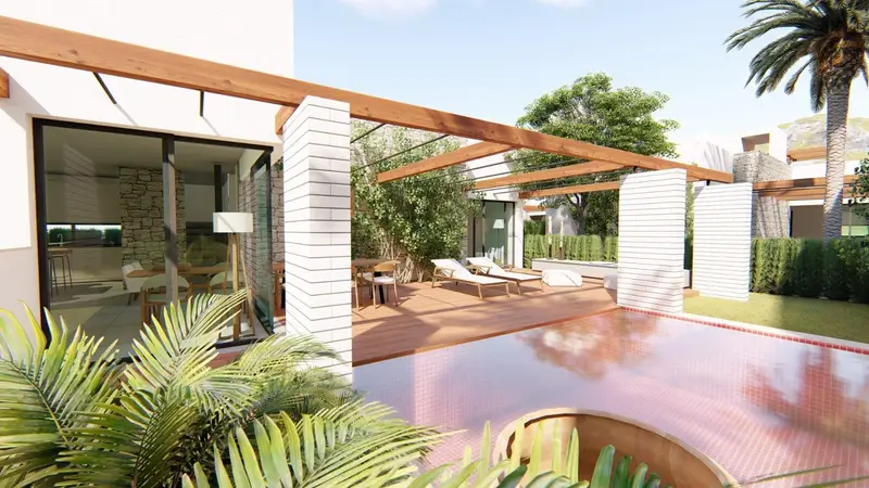 Chalets en Roldan Murcia con Piscina Privada