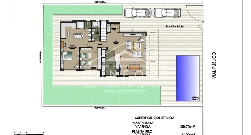 Chalet en Venta Aguamarina Orihuela Alicante 4 Dormitorios Piscina Privada