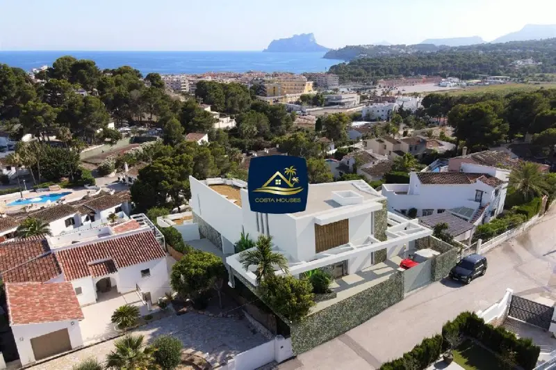 Villa Lujo 5 Dormitorios Moraira Vistas Mar Piscina Gym
