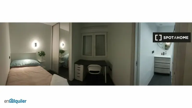 Habitacion Salamanca 4 Dormitorios Banos Privados Amueblado Terraza Mujeres