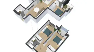Duplex Obra Nueva Durango Centro 3 Habitaciones Garaje Trastero