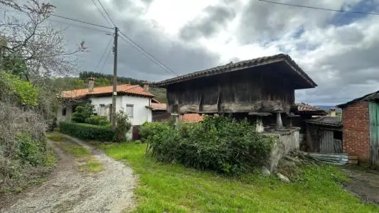 Casa Asturiana con Horreo y Pozo para Reformar