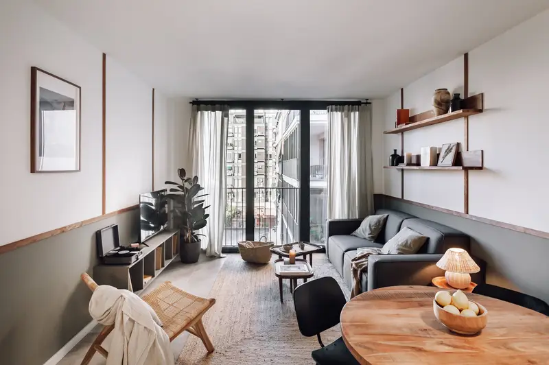 Apartamento con espacio de trabajo en Barcelona ideal para familias y mascotas