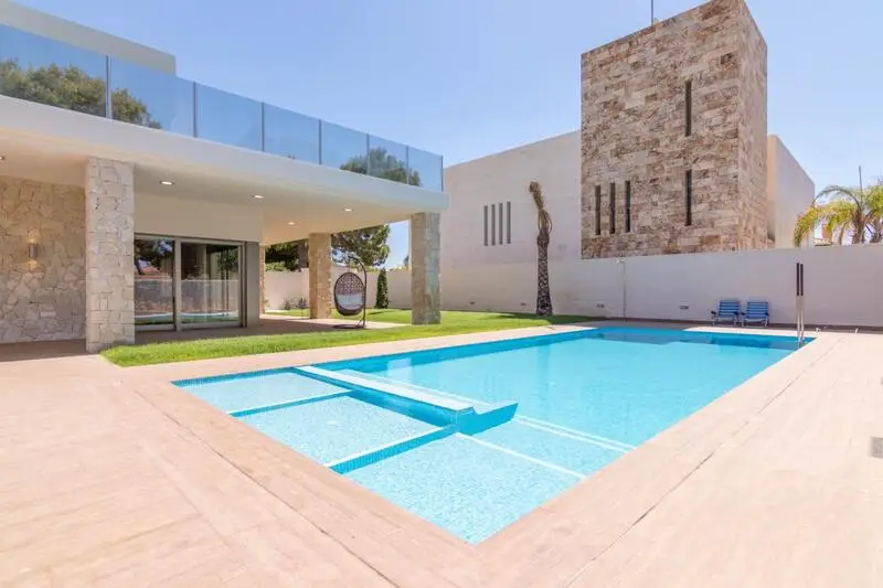 Villa Lujo 5 Dormitorios Campoamor Piscina Solarium