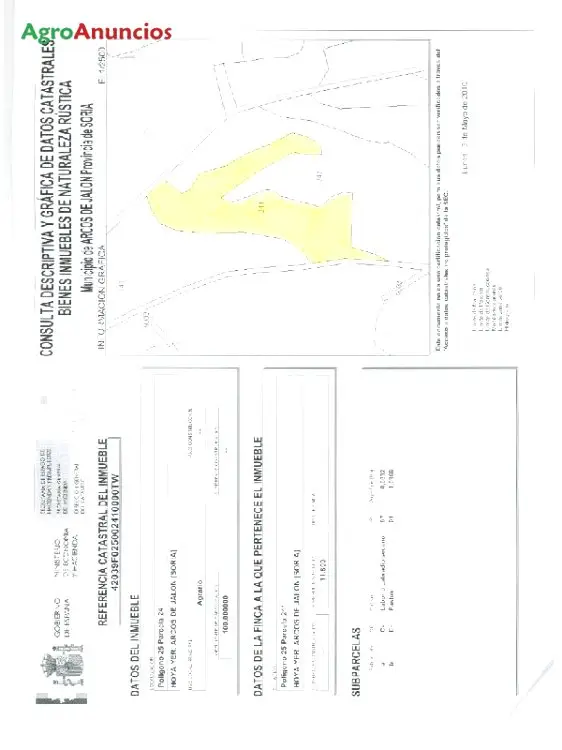 Venta  de Finca de cereal secano en Soria