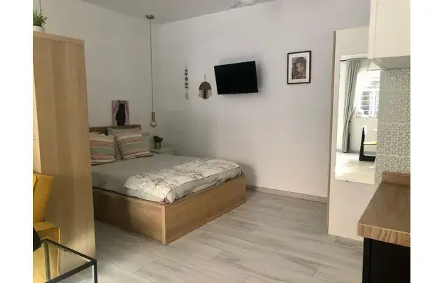 Estudio 40m2 Malaga Centro Playa Wifi Aire Acondicionado