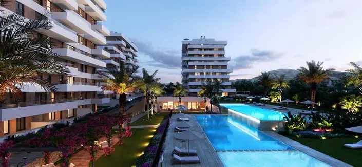 Apartamentos de Lujo en Villajoyosa Cerca de la Playa