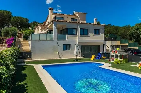 Casa Villa de Lujo 6 Dormitorios Calonge Vistas al Mar 2 Piscinas