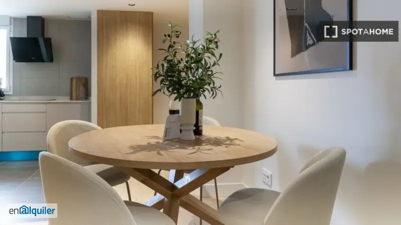 Apartamento 2 Dormitorios Nueva Espaa Madrid Amueblado