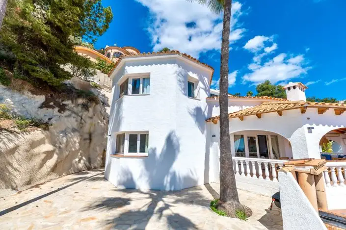 Villa de Lujo en Moraira 4 Dormitorios Vistas Panoramicas