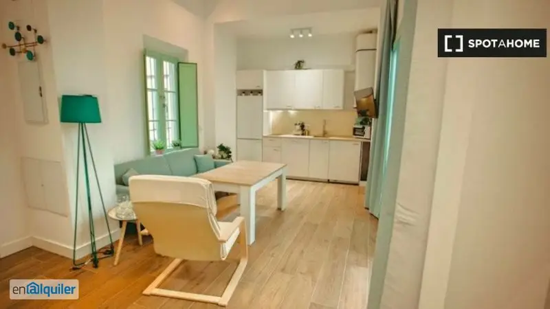 Apartamento 1 Dormitorio San Lorenzo Sevilla Amueblado Gastos Incluidos
