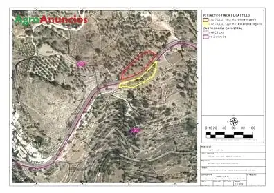 Venta  de Finca de olivos y almendros de regadío en Almería