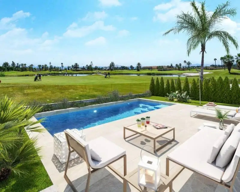 Villa en Los Alcazares con Vistas al Golf