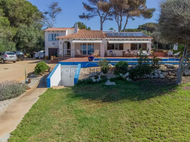 Chalet en venta Binibeca Menorca vistas al mar piscina
