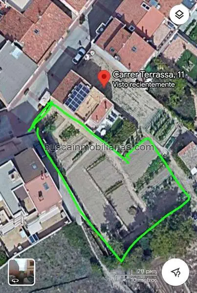Parcela Urbana en Venta en Manresa Calle Terrassa 461m²
