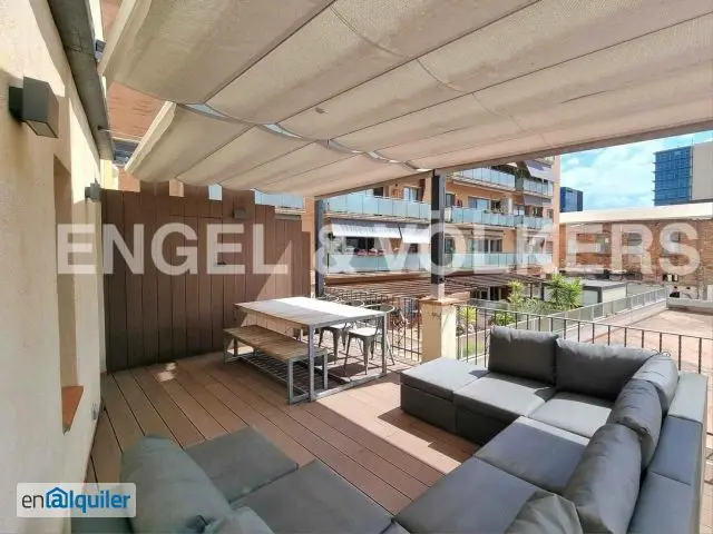 Alquiler Piso Amueblado Terraza Poblenou Barcelona