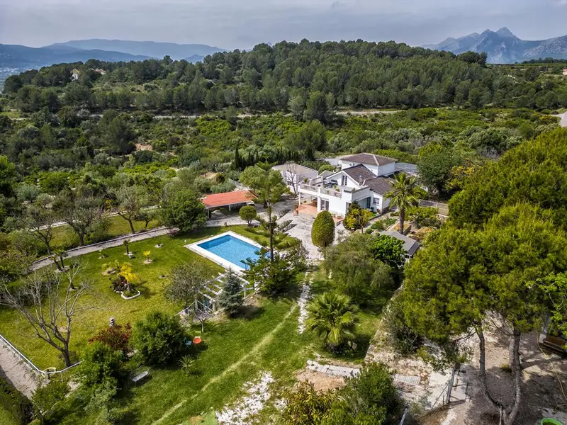 Casa Rural 4 Dormitorios Beniarbeig Hotel con Piscina