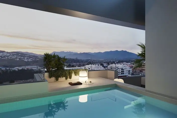 Apartamento 2 Dormitorios Mijas Costa Piscina Cubierta