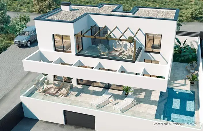 Villa en Venta Finestrat 3 Dormitorios Piscina Privada Vistas Panorámicas