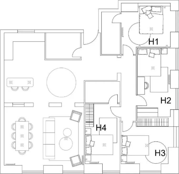 Apartamento Malasaña 4 Dormitorios 3 Baños Alquiler Mensual