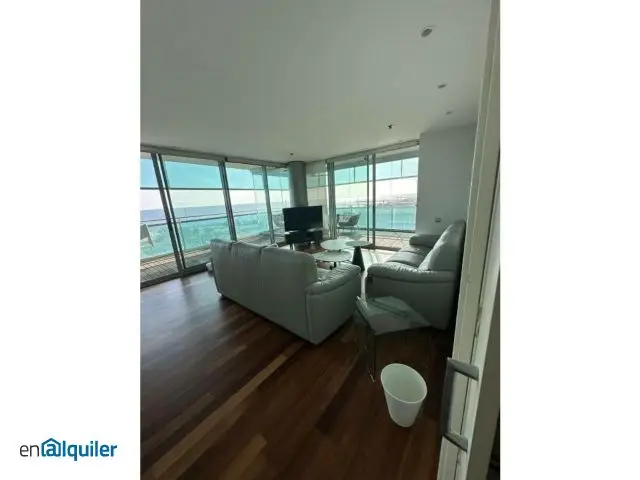 Alquiler Piso Alto Standing Diagonal Mar 4 habitaciones