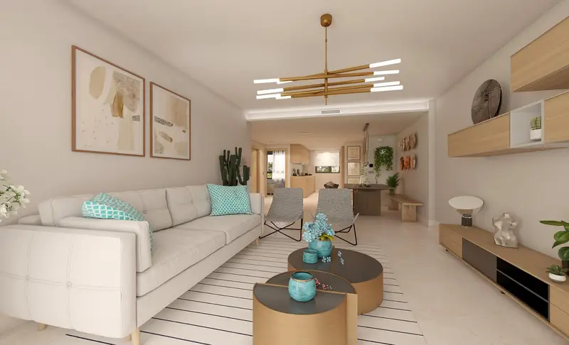 Residencial de Obra Nueva en Casares: Apartamentos con Piscina y Jardines