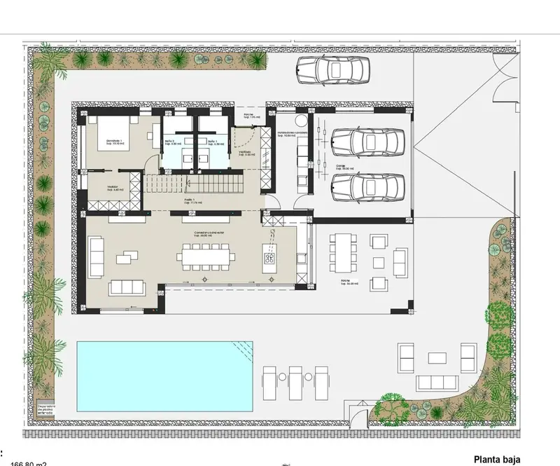 Complejo de 10 villas en Pilar de la Horadada con vistas al mar, a sólo 100 metros de la playa
