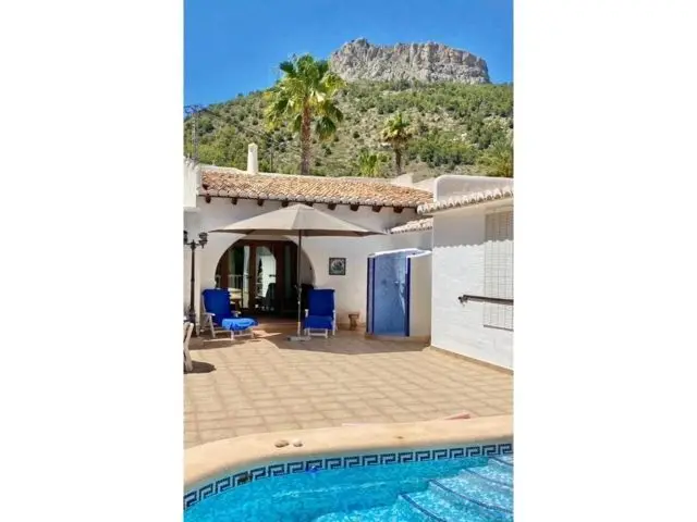 Chalet en Calpe con Vistas al Mar 5 Dormitorios Piscina Privada