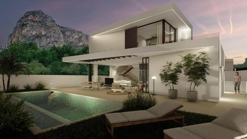 Villa en Polop 3 Dormitorios 3 Baños Piscina Nueva