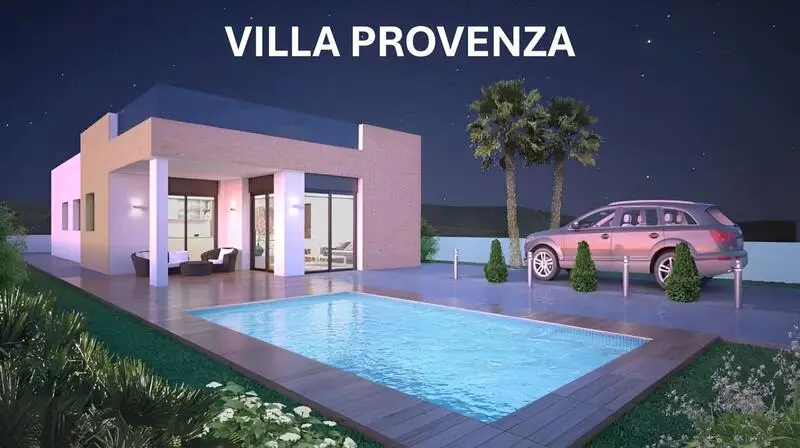 Villa de Lujo en Pinoso, Alicante: Nueva Construccion con Piscina