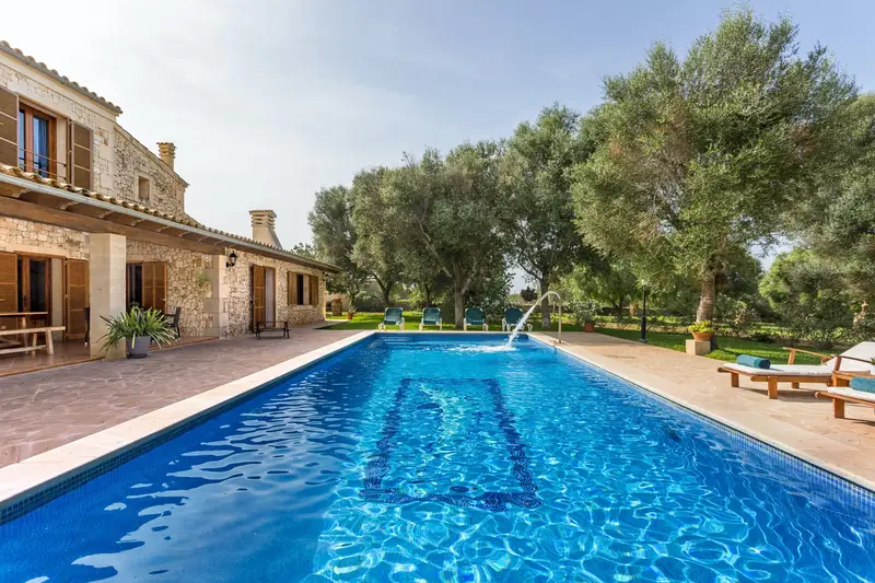 Chalet 5 Dormitorios Mallorca Piscina Privada Cerca Playa