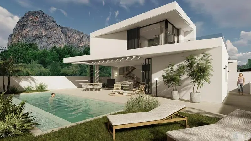 Villa en Venta Polop 3 Dormitorios 3 Baños Piscina