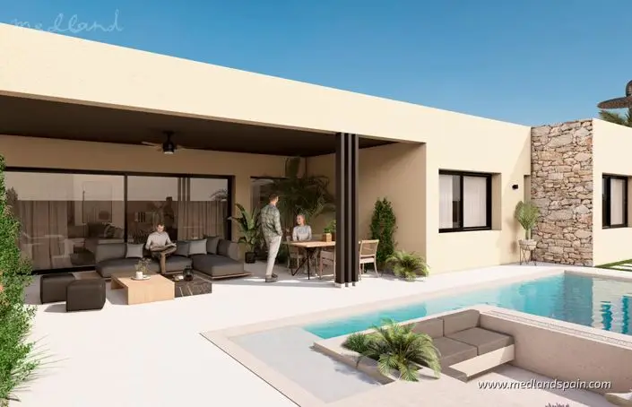 Villa de Lujo 4 Dormitorios en Altaona Golf Resort Murcia