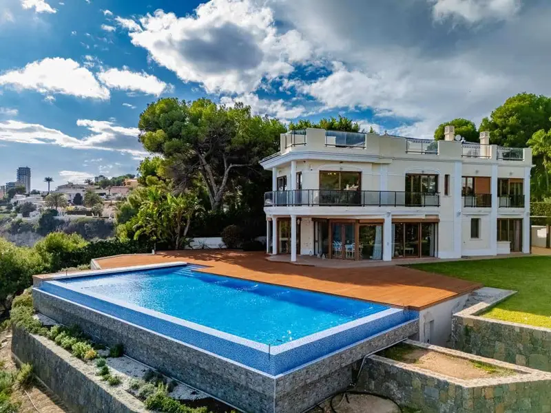 Villa en Primera Linea de Mar en Calpe Costa Blanca