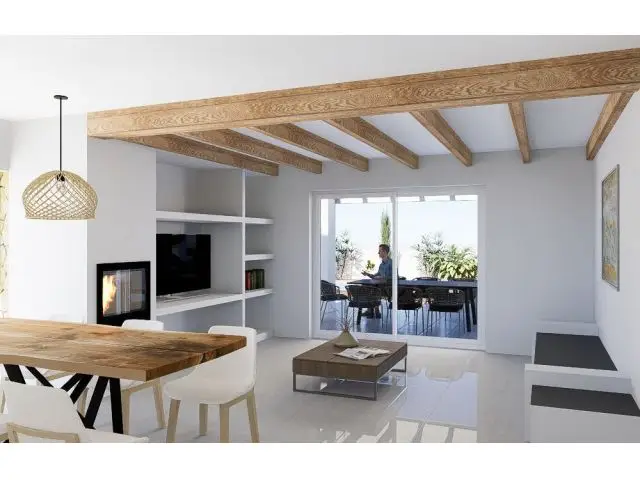 Casa Ibicenca con Vistas Panorámicas en Polope Alicante