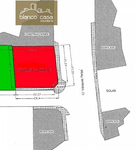 Solar Urbanizable en Carballo Centro - 560m2 + 1140m2