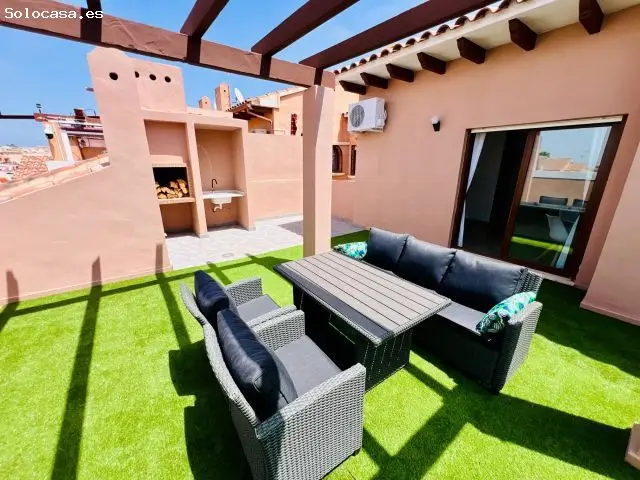 Gran Atico 3 Dormitorios Terraza 42m2 Vistas Mar Piscina Parking