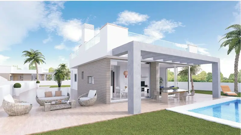 Villa de Lujo en La Manga del Mar Menor con Piscina Privada