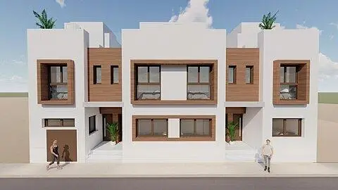 Adosados en San Javier con Piscina Privada