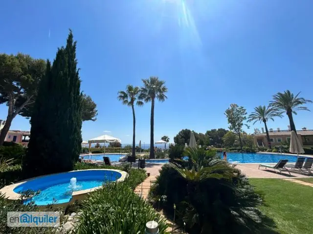 Alquiler Piso Piscina Cas Català Illetes Vistas Montaña