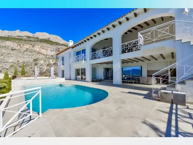 Villa de Lujo 8 Dormitorios Altea Vistas Panoramicas