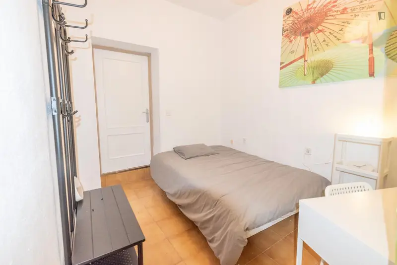 Estudio para Estudiantes con Patio en Madrid