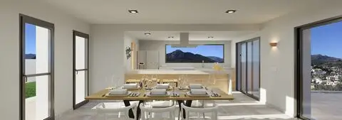 Chalet en Venta en Alcalalí: Villa Moderna con Piscina y Vistas