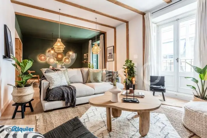 Alquiler Piso Amueblado Malasaña 120m2 2Dormitorios 2Baños