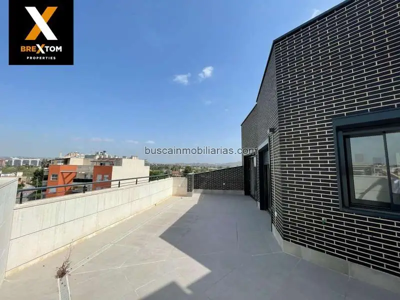 Atico moderno en venta Murcia dos terrazas piscina garaje