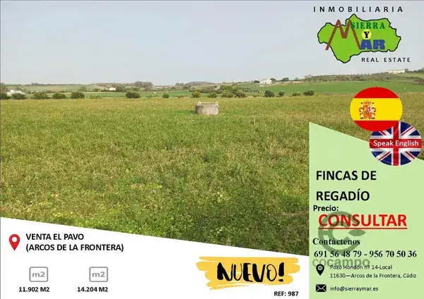 Fincas de Regadio en Venta Arcos de la Frontera Cadiz